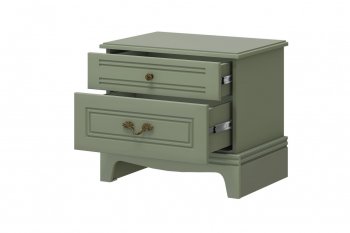 Тумба прикроватная Лорето зеленый самшит (БМ) в Невьянске - nevyansk.mebel-e96.ru