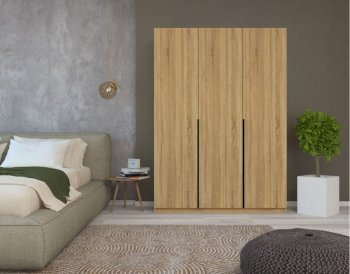 Шкаф распашной 1500 мм М6-3.2 Б+П 150 + ящики (М6) в Невьянске - nevyansk.mebel-e96.ru