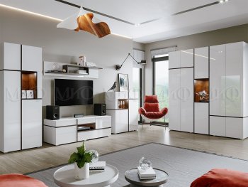 Стенка Мадера модульная (Миф) в Невьянске - nevyansk.mebel-e96.ru