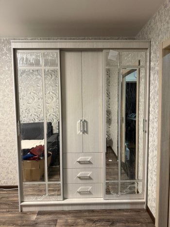 Шкаф-купе Маэстро 1700 мм (Ясень белый) (БТС) в Невьянске - nevyansk.mebel-e96.ru