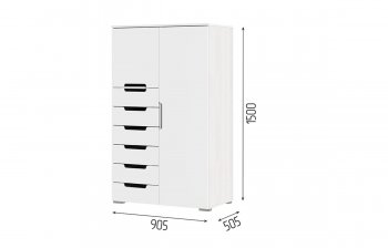 Комод-шкаф Миа КМ 053 (СтендМ) в Невьянске - nevyansk.mebel-e96.ru