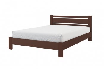 Кровать из массива Милс орех (БМ) в Невьянске - nevyansk.mebel-e96.ru