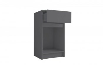 Тумба для обуви с 1ящ. Мори МПТ400 графит (ДСВ) в Невьянске - nevyansk.mebel-e96.ru