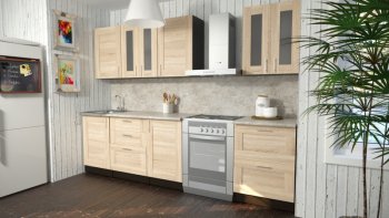 Кухонный гарнитур Ника компакт 2200 мм (Герда) в Невьянске - nevyansk.mebel-e96.ru