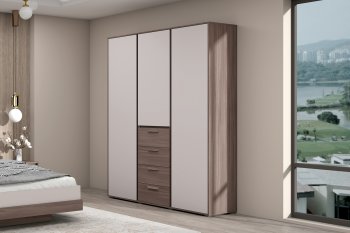 Спальный гарнитур Ника, модульный (Зарон) в Невьянске - nevyansk.mebel-e96.ru