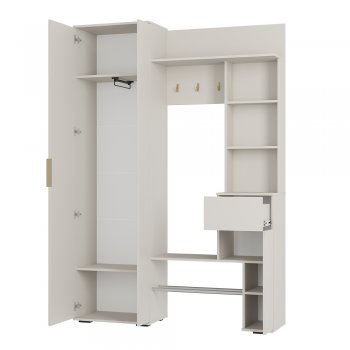 Прихожая Ницца ПР-04 Кашемир (БТС) в Невьянске - nevyansk.mebel-e96.ru