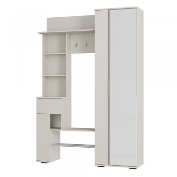 Прихожая Ницца ПР-04 Кашемир (БТС) в Невьянске - nevyansk.mebel-e96.ru