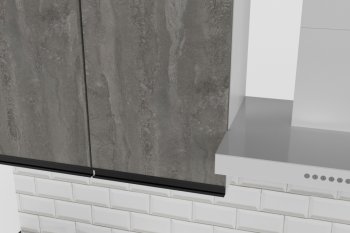 Кухонный гарнитур Ноктюрн лайт 1200 мм (Герда) в Невьянске - nevyansk.mebel-e96.ru