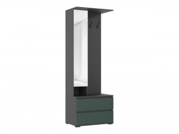 Прихожая Норд графит/изумруд (Миф) в Невьянске - nevyansk.mebel-e96.ru