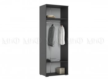 Шкаф 800 мм 2-х ств. Норд с антресолью графит/изумруд (Миф) в Невьянске - nevyansk.mebel-e96.ru