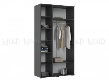 Шкаф 1200 мм 3-х ств. Норд графит/изумруд (Миф) в Невьянске - nevyansk.mebel-e96.ru