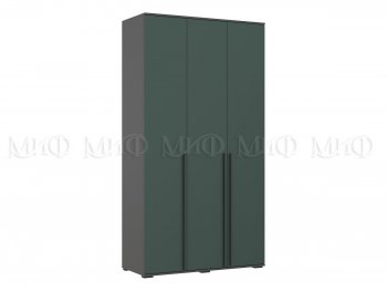 Шкаф 1200 мм 3-х ств. Норд графит/изумруд (Миф) в Невьянске - nevyansk.mebel-e96.ru