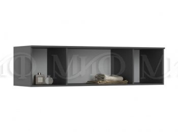 Шкаф 1600 мм 4-х створчатый Норд с антресолью, графит/изумруд (Миф) в Невьянске - nevyansk.mebel-e96.ru