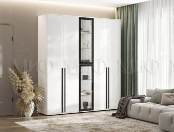 Шкаф Норд+ пенал со стеклом (Миф) в Невьянске - nevyansk.mebel-e96.ru