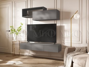 Стенка Норд-2 графит (Миф) в Невьянске - nevyansk.mebel-e96.ru