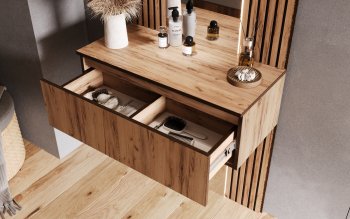 Шкаф 800+Тумба с зеркалом Норд (Миф) в Невьянске - nevyansk.mebel-e96.ru