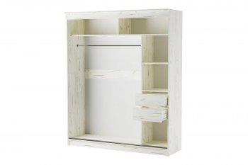 Шкаф-купе 1800 мм Орион крафт белый(Памир) в Невьянске - nevyansk.mebel-e96.ru