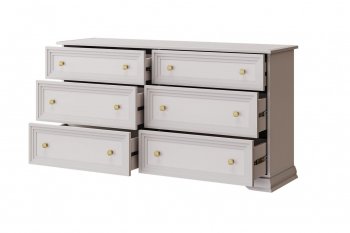 Комод 6 ящиков Орландо (БМ) в Невьянске - nevyansk.mebel-e96.ru