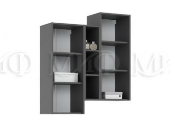 Стенка Оскар комп.2 графит (Миф) в Невьянске - nevyansk.mebel-e96.ru