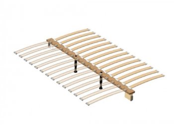 Кровать из массива Эрден дуб коньяк (БМ) в Невьянске - nevyansk.mebel-e96.ru