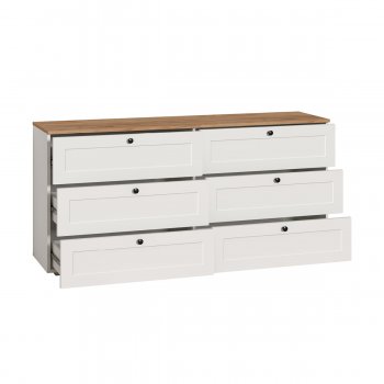 Комод Остин 16.240 белый (Моби) в Невьянске - nevyansk.mebel-e96.ru