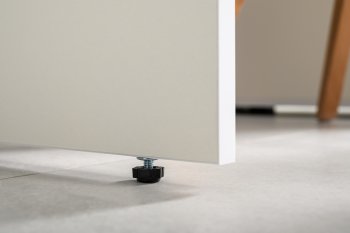 Стол письменный 12.159 Остин белый (Моби) в Невьянске - nevyansk.mebel-e96.ru