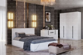 кровать двуспальная Палермо (ВНК) в Невьянске - nevyansk.mebel-e96.ru