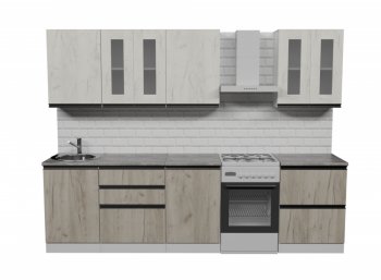 Кухонный гарнитур Паола компакт 2200 мм (Герда) в Невьянске - nevyansk.mebel-e96.ru