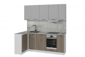 Угловой кухонный гарнитур Парма прайм 400 1100*2000 мм (Герда) в Невьянске - nevyansk.mebel-e96.ru