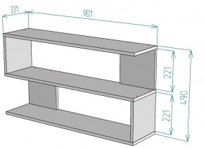 Полка S30 (ДМ) в Невьянске - nevyansk.mebel-e96.ru