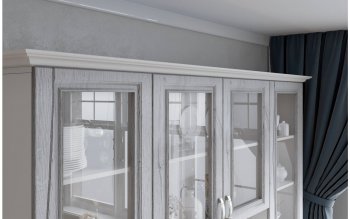 Буфет Прованс-016 (Текс) в Невьянске - nevyansk.mebel-e96.ru