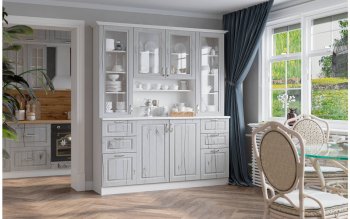 Буфет Прованс-016 (Текс) в Невьянске - nevyansk.mebel-e96.ru