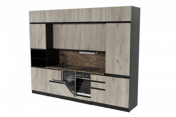 Кухонный гарнитур Равенна люкс 3000 мм (Герда) в Невьянске - nevyansk.mebel-e96.ru