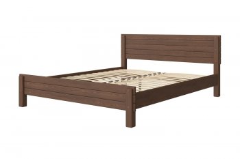 Кровать из массива Рейма дуб коньяк (БМ) в Невьянске - nevyansk.mebel-e96.ru