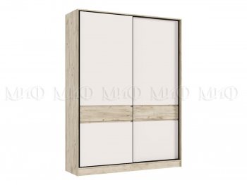 Шкаф-купе 1800 мм Роджина крафт серый/кашемир (Миф) в Невьянске - nevyansk.mebel-e96.ru