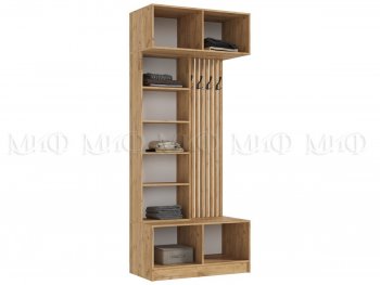 Прихожая Роджина крафт/изумруд, модульная (Миф) в Невьянске - nevyansk.mebel-e96.ru