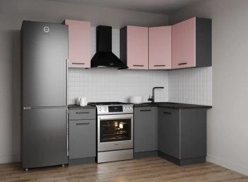 Кухонный гарнитур угловой Роза 2000*1200 мм (Sanvut) в Невьянске - nevyansk.mebel-e96.ru