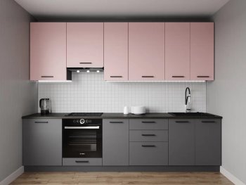 Кухонный гарнитур высокий Роза 3000 мм (Санвут) в Невьянске - nevyansk.mebel-e96.ru