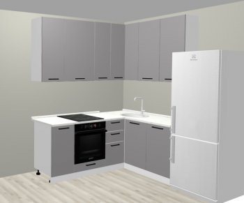 Кухонный гарнитур угловой 2000*1400 мм (Санвут) в Невьянске - nevyansk.mebel-e96.ru