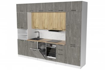 Кухонный гарнитур Сапфир 2 3000 мм (Герда) в Невьянске - nevyansk.mebel-e96.ru