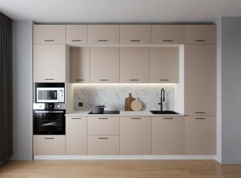 Кухонный гарнитур Шампань 3400 мм (Санвут) в Невьянске - nevyansk.mebel-e96.ru
