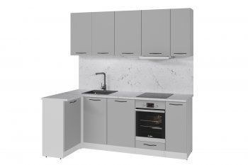 Угловой кухонный гарнитур Шелли прайм 400_1100х2000 мм (Герда) в Невьянске - nevyansk.mebel-e96.ru