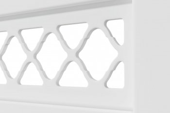 Кровать из массива Шейла белый античный (БМ) в Невьянске - nevyansk.mebel-e96.ru