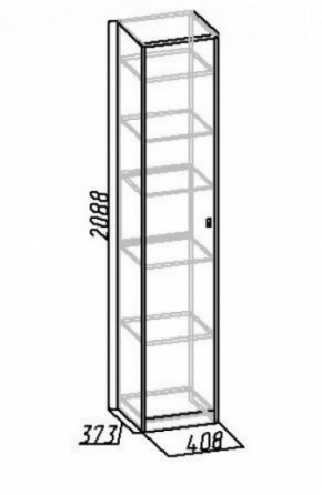 Шкаф для белья Комфорт 7 в Невьянске - nevyansk.mebel-e96.ru