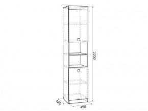 Шкаф комбинированный Энерджи (450) в Невьянске - nevyansk.mebel-e96.ru