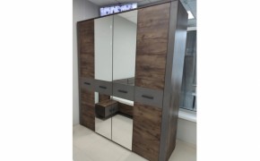 Шкаф 2000 мм КУБА ШР-4 (с зеркалом) (БМ) в Невьянске - nevyansk.mebel-e96.ru