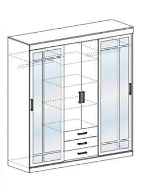 Шкаф-купе Лидер 2К 1700 мм (СтендМ) в Невьянске - nevyansk.mebel-e96.ru