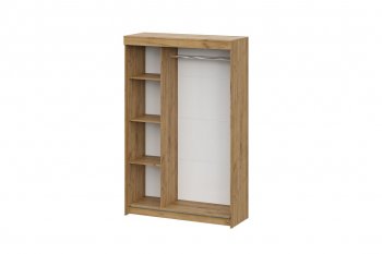 Шкаф-купе ШКП-7 1300 мм ясень анкор (СВ) в Невьянске - nevyansk.mebel-e96.ru