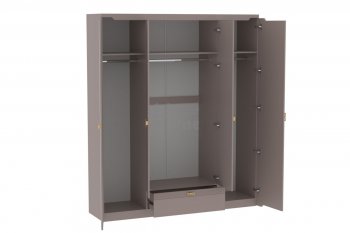 Шкаф 1960 мм 4-х дверный (штанги) Сиде (СБК) в Невьянске - nevyansk.mebel-e96.ru