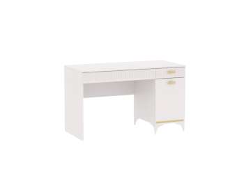 Стол письменный Сиде Белый (СБК) в Невьянске - nevyansk.mebel-e96.ru